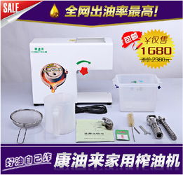 全自动家用榨油机 数码电动家庭榨油机 小型炸油机 厂家批发